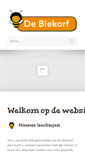 Mobile Screenshot of biekorf.nl