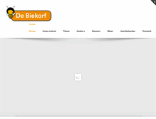 Tablet Screenshot of biekorf.nl